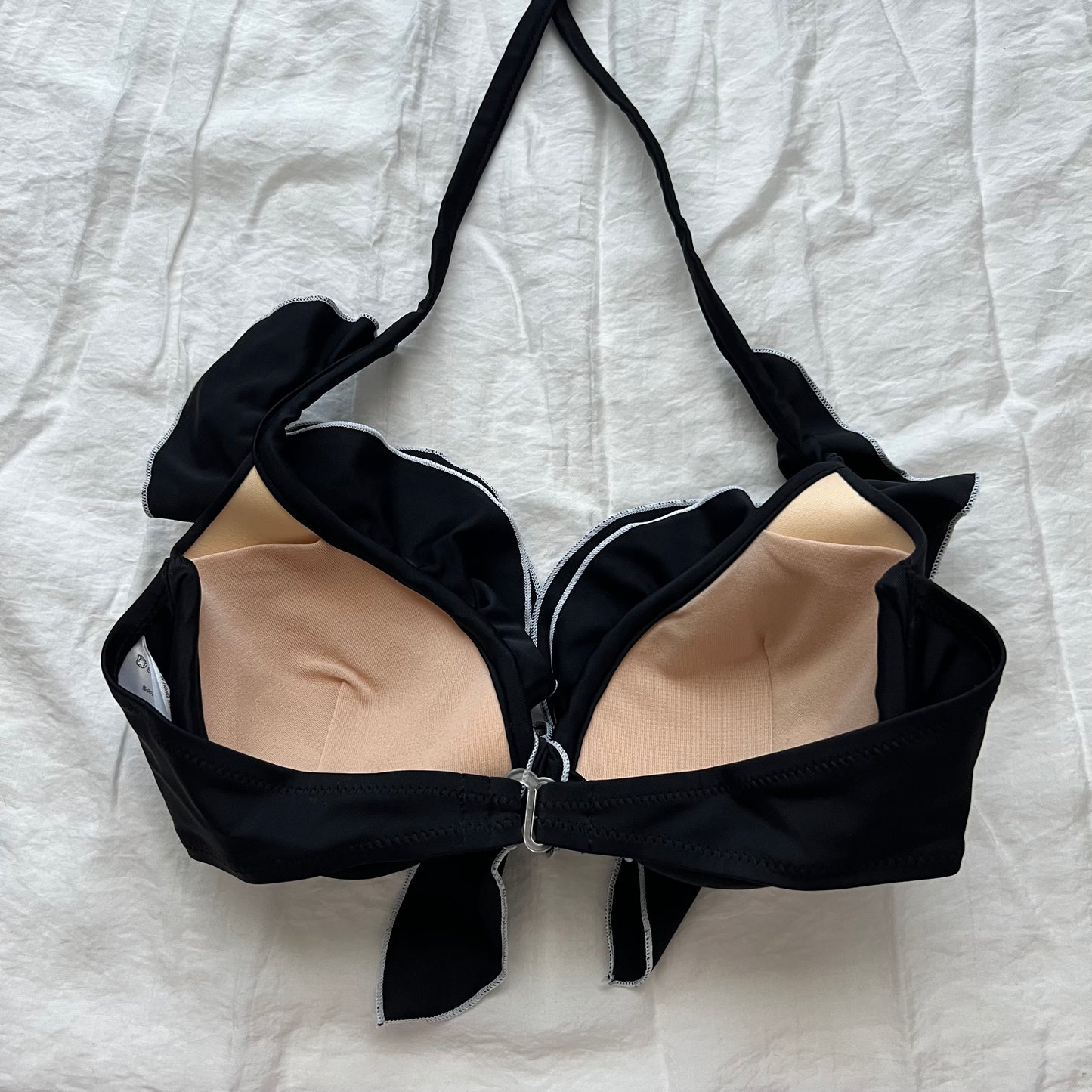 Bikini Black frilly Set