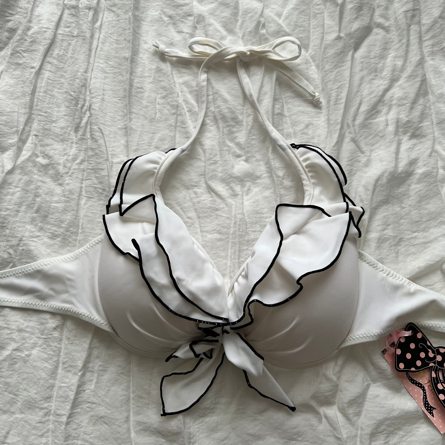 Lsize white bikini Set