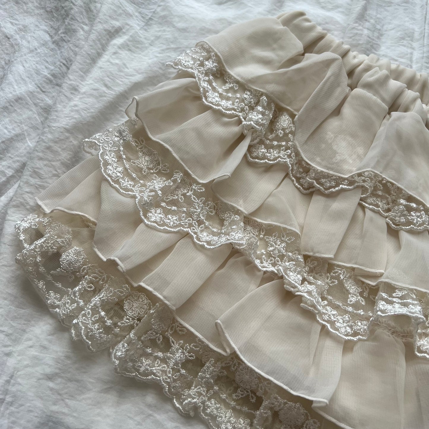 Lace layered bloomers