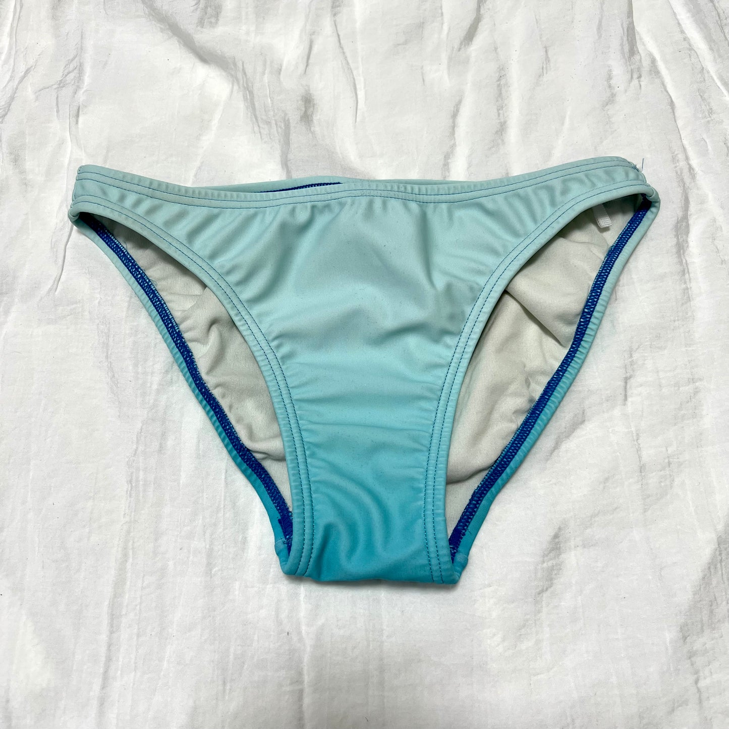 Women's Blue Ruffles Bikini-Tankini set