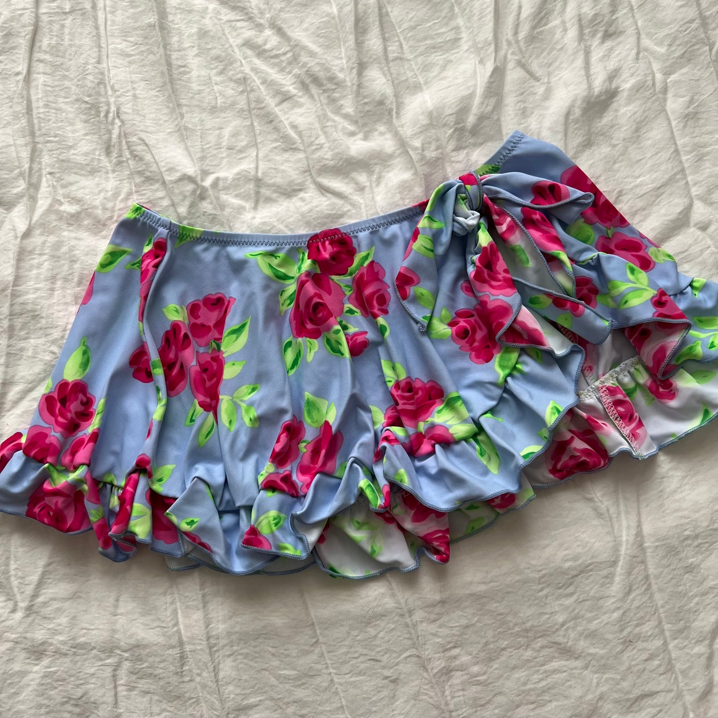 7S Light Floral lace bikini set