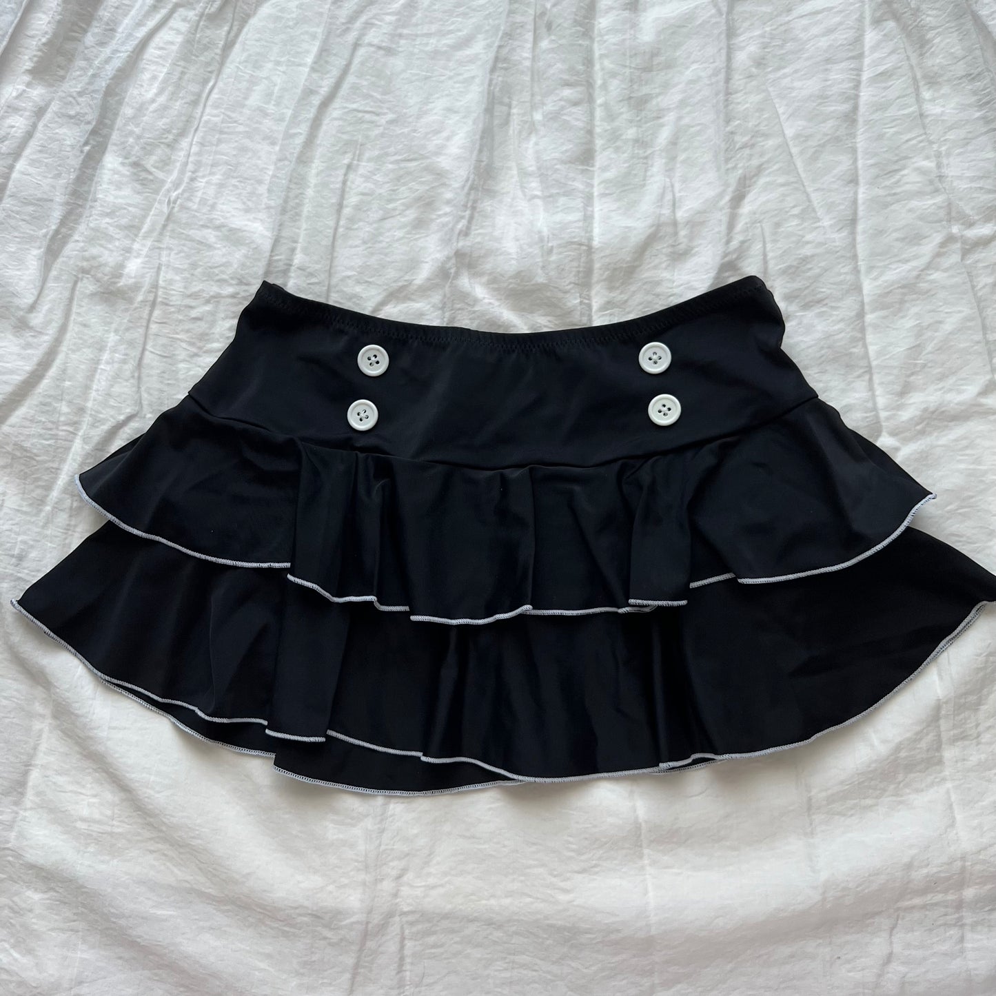 Bikini Black frilly Set