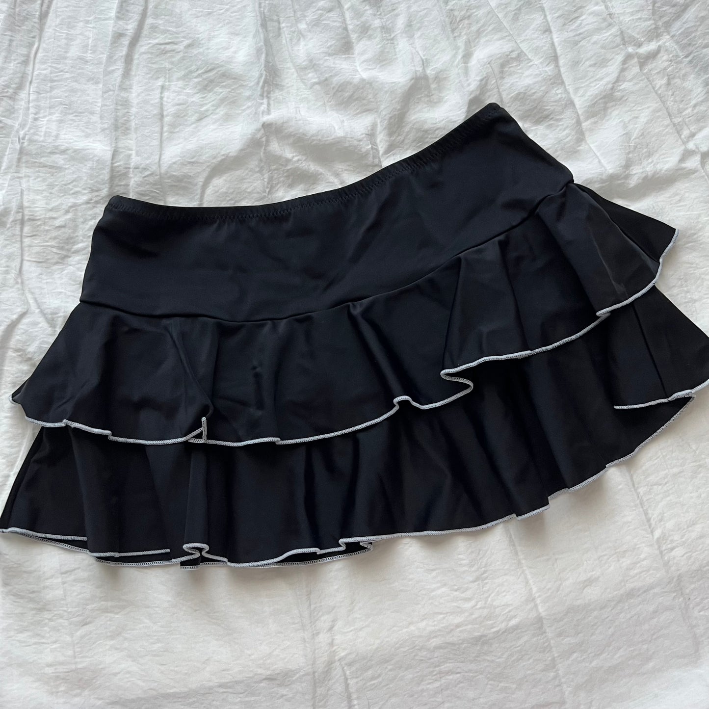 Bikini Black frilly Set