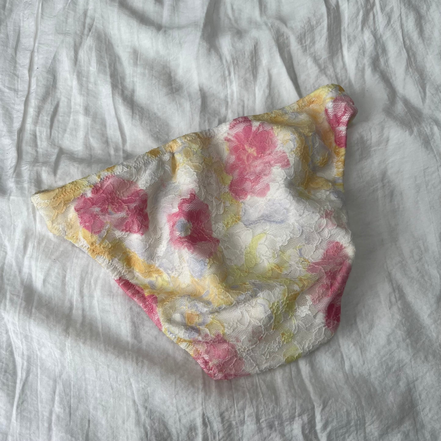 Women's Floral Lace Bikini-Tankini set