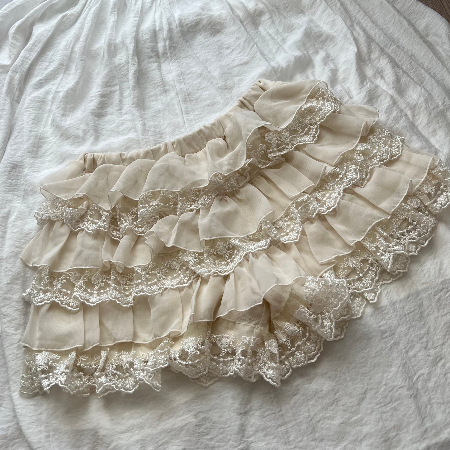 Lace layered bloomers