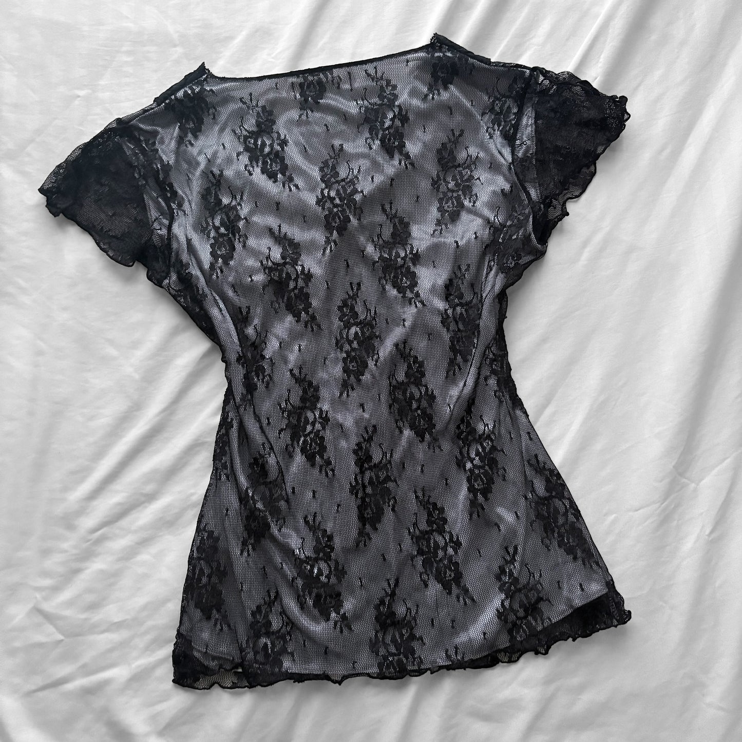Black Lace Top