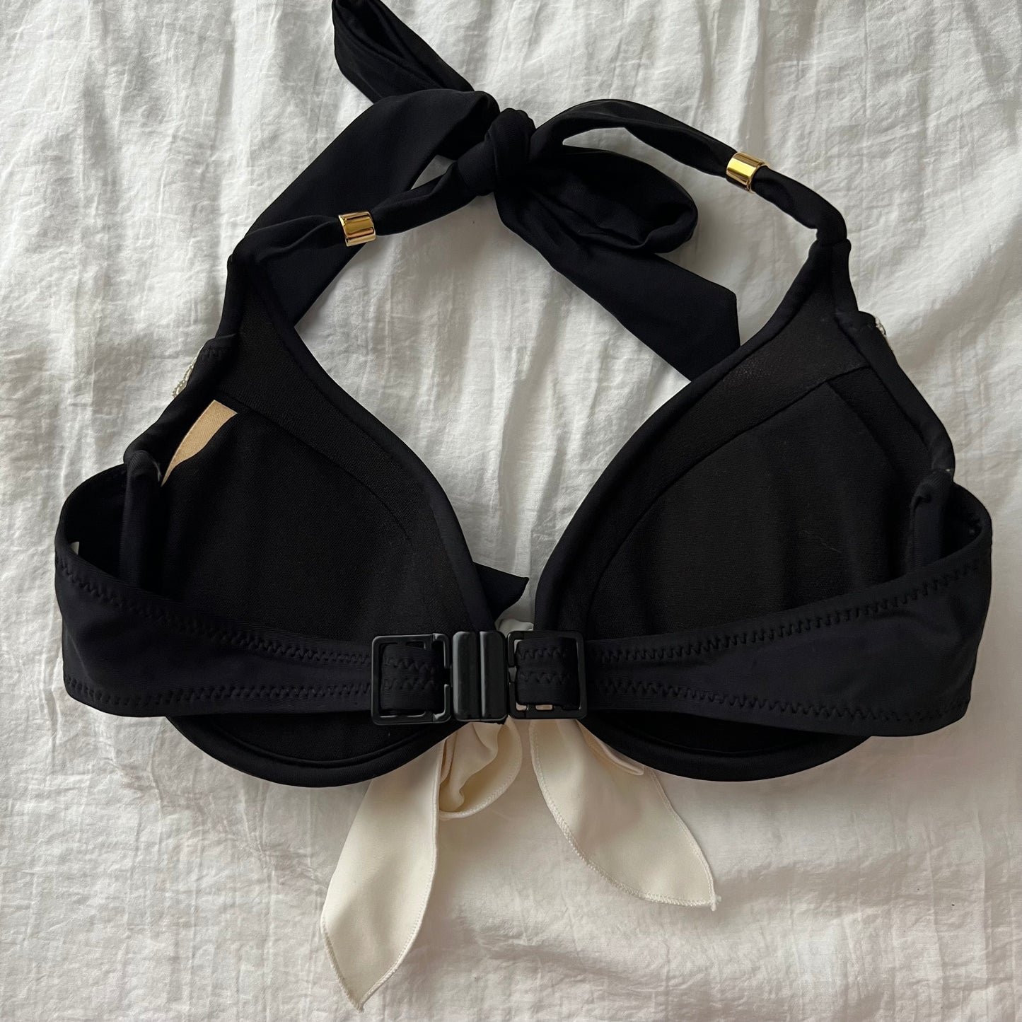 Black lace bikini set