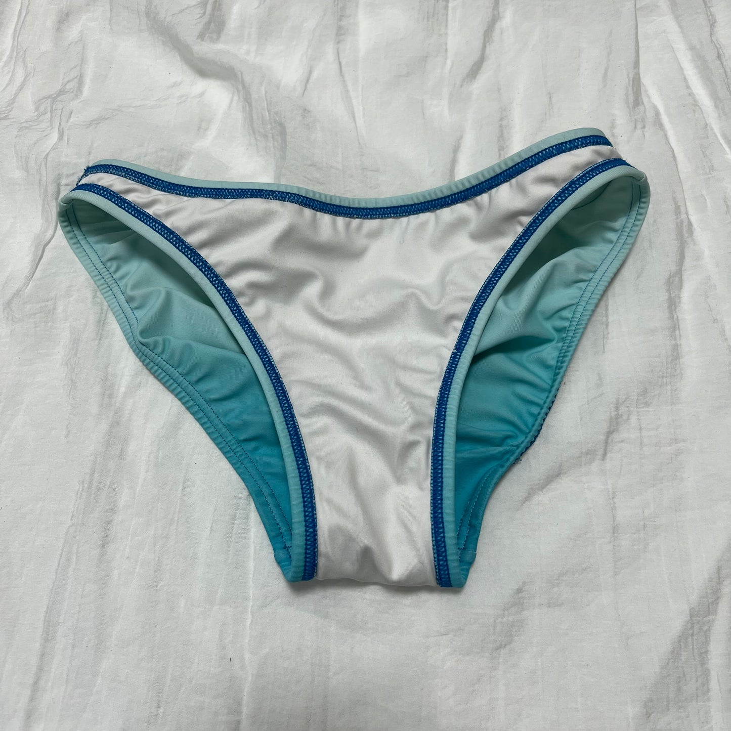 Women's Blue Ruffles Bikini-Tankini set