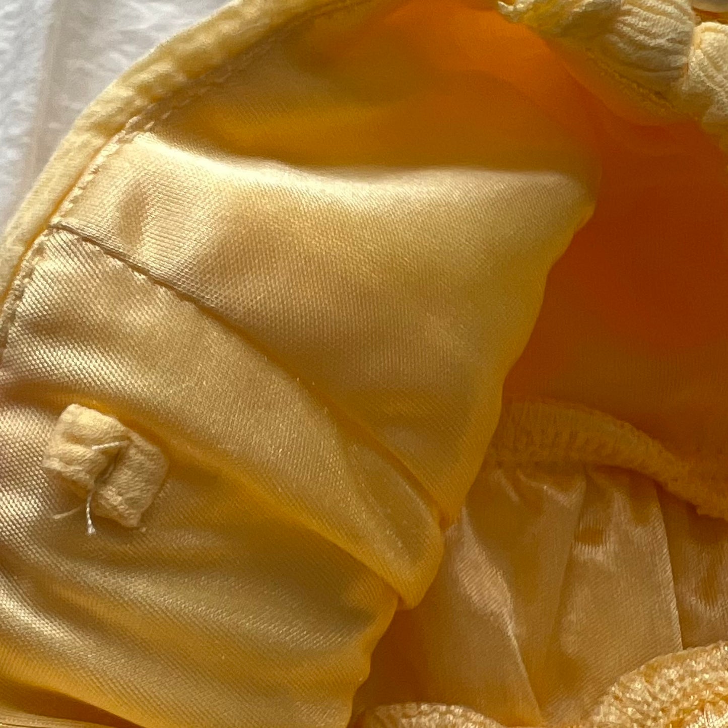INGNI yellow top/skirt