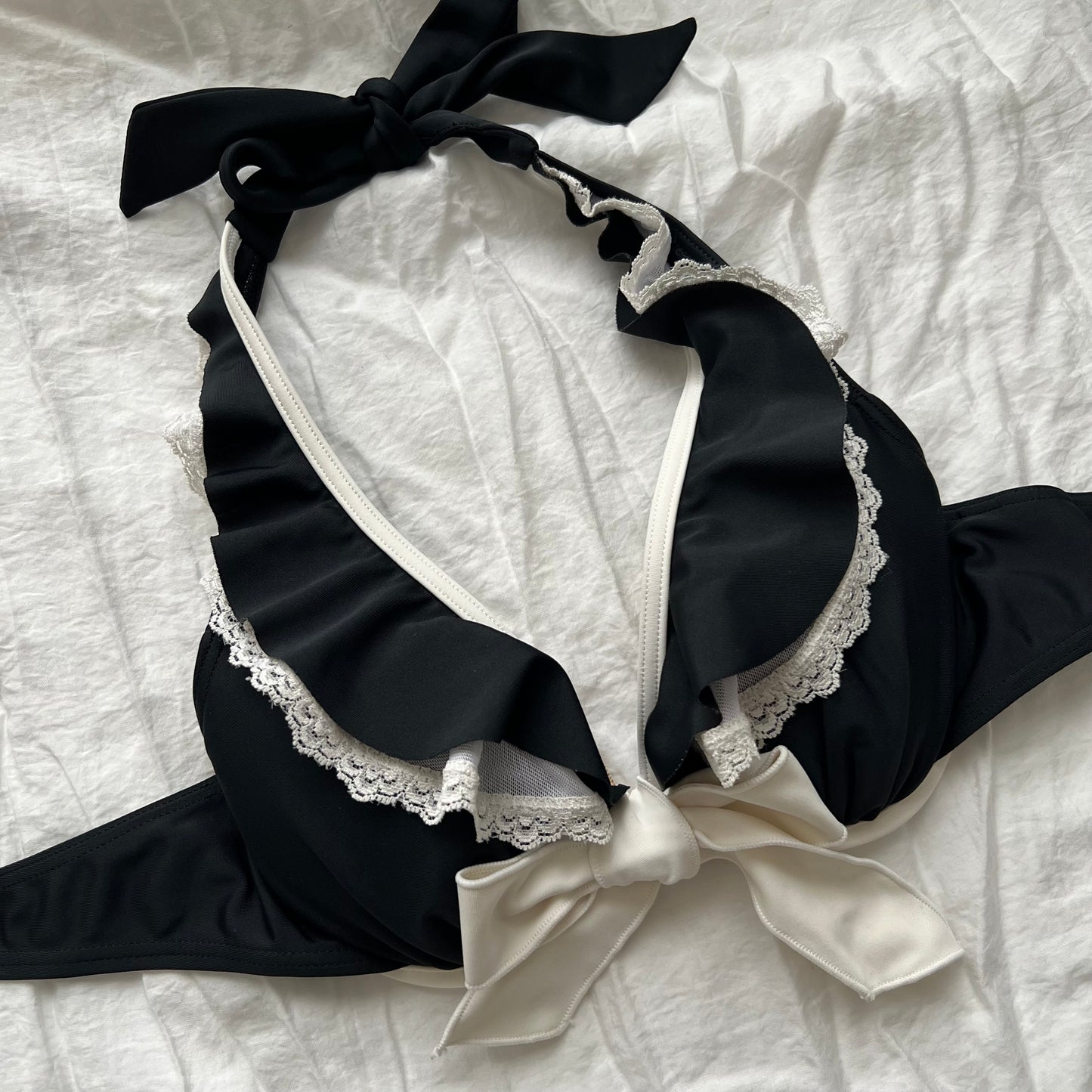 Black lacy bikini Set