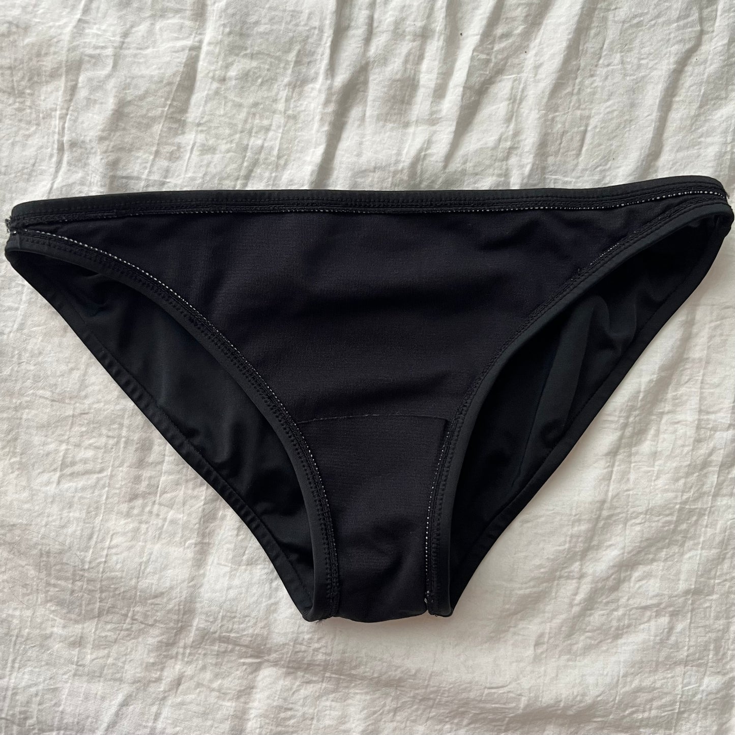 Rhinestones frilly bikini set