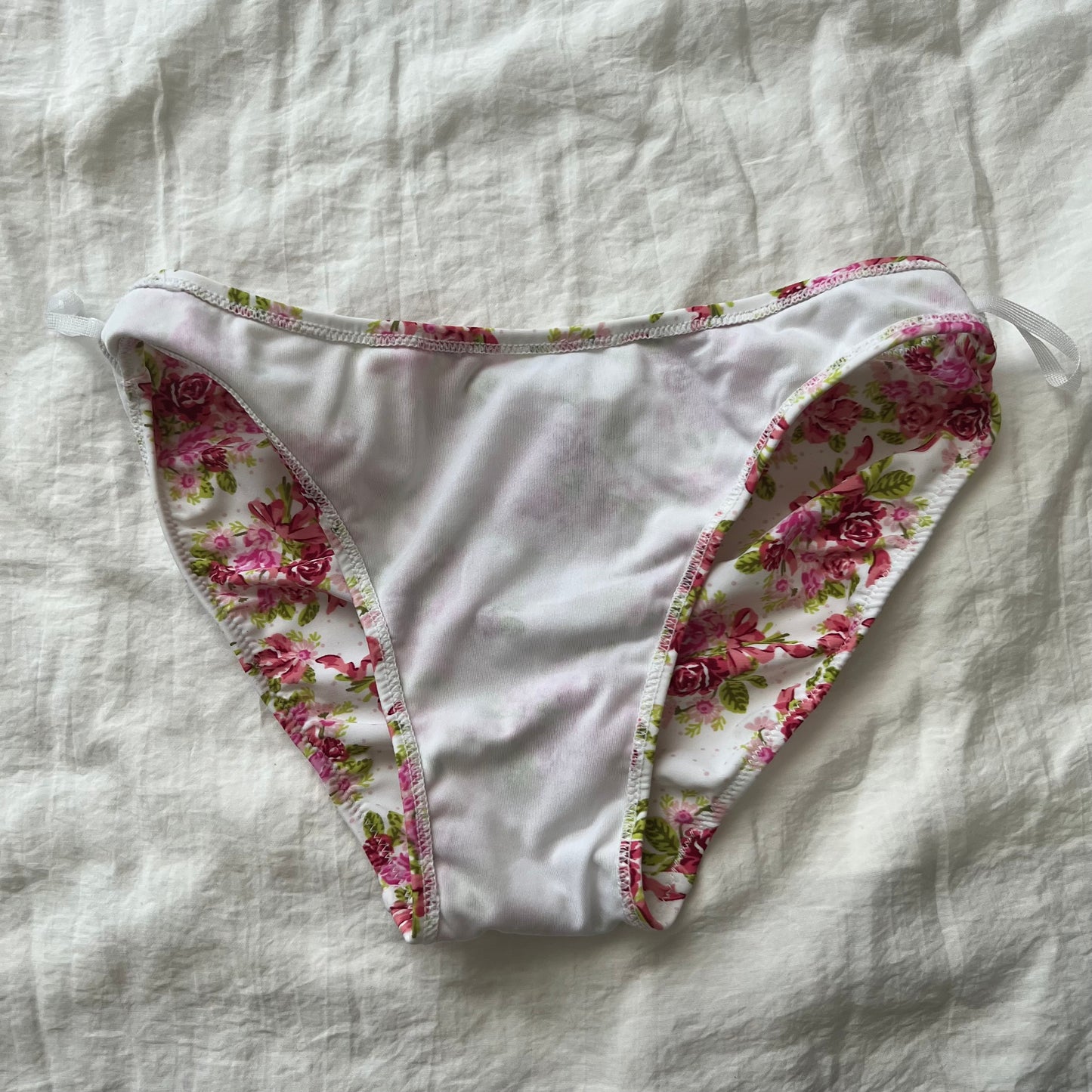 Women's Pink Floral Bikini-Tankini set