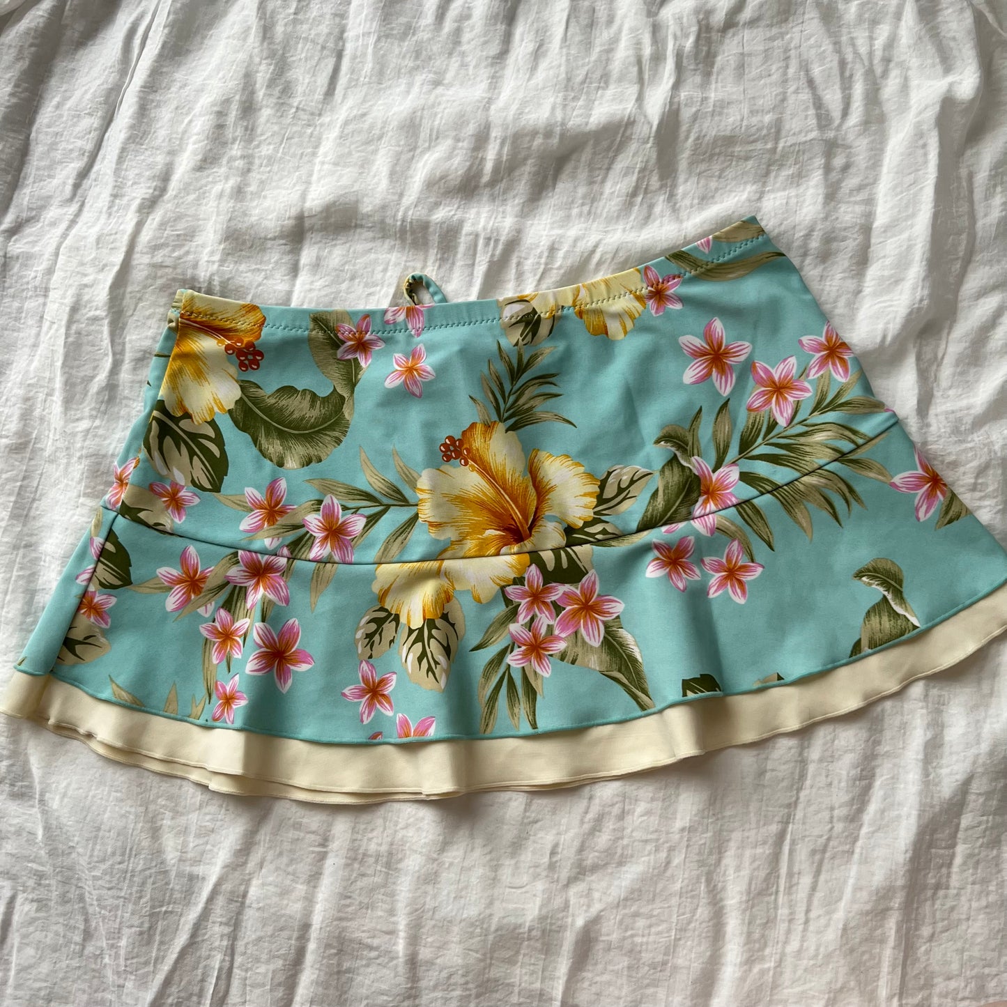 Blue Floral bikini set