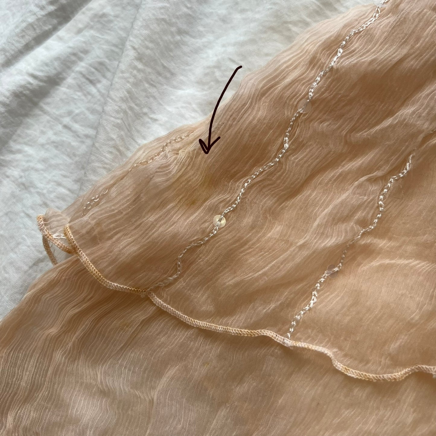Fairy sequins cami