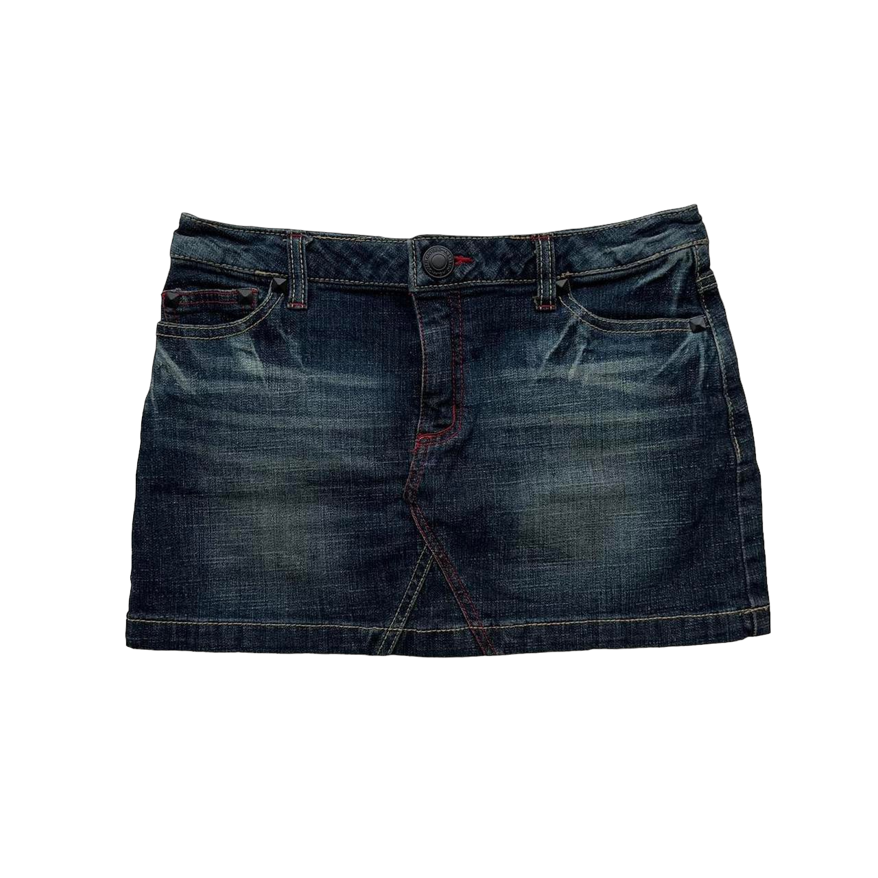 Punk Denim Skirt
