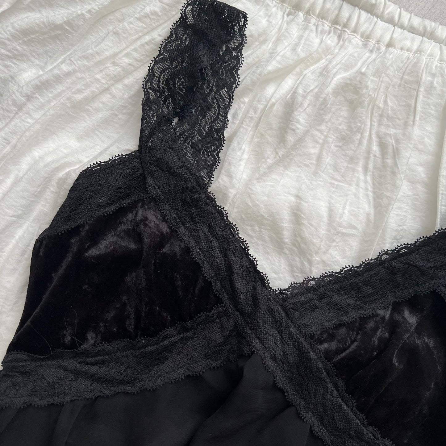 Black fairy lace cami