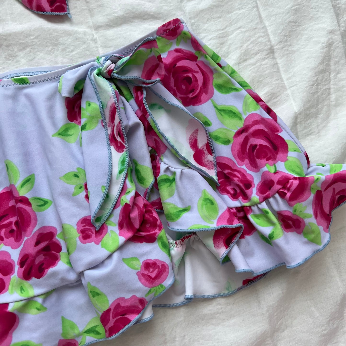 Light Floral lace bikini set