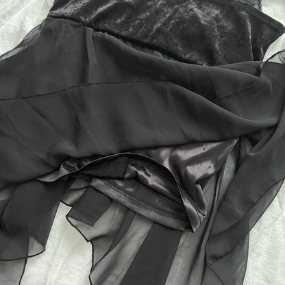 Black fairy lace cami