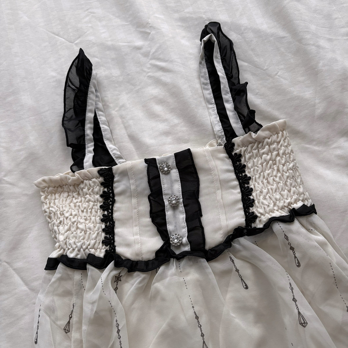 ‘Axes Femme’ White Fairytale Dress