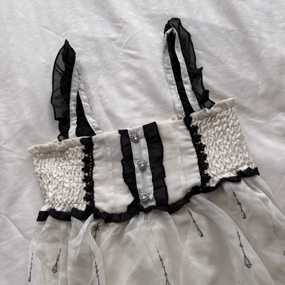 ‘Axes Femme’ White Fairytale Dress