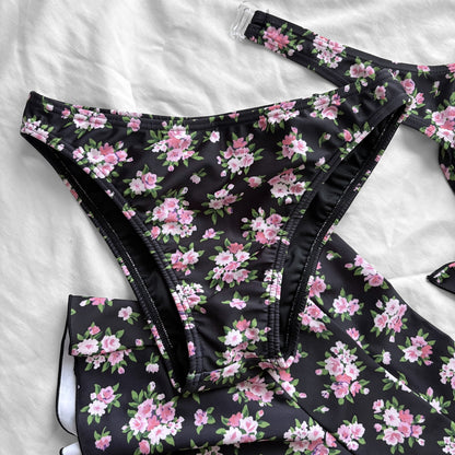 M size•Floral bikini Set