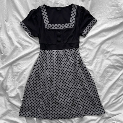Polka dots tunic dress