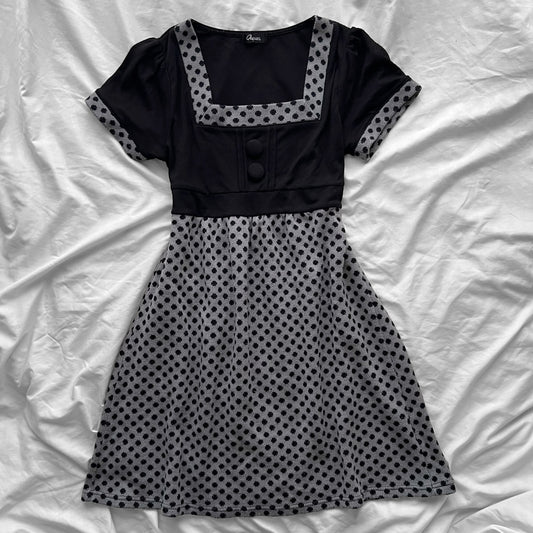 Polka dots tunic dress