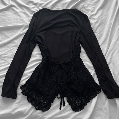 Axes Femme Coquette lace corset top