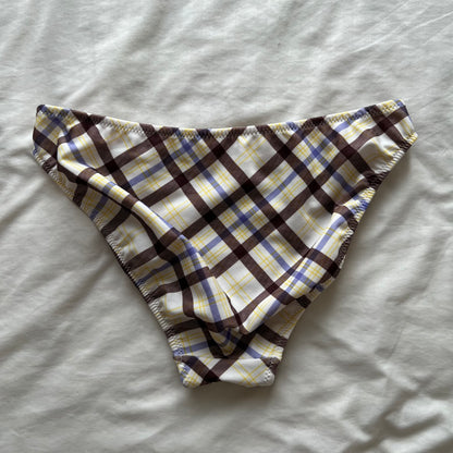 Plaid bikini set