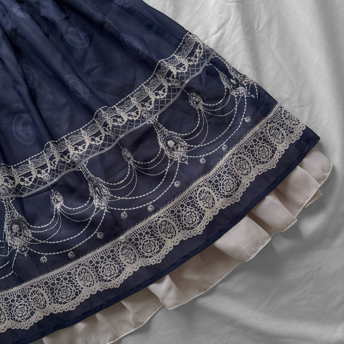 ‘Axes Femme’ Blue Romantic Dress