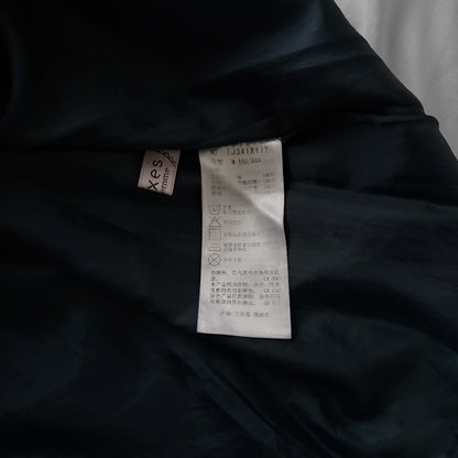 ‘Axes Femme’ Dark Turquoise Corduroy Dress