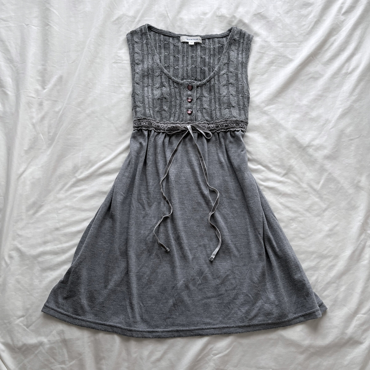 Dolly Grey knit Dress