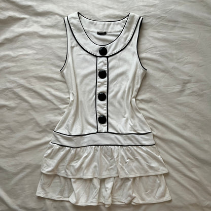 Low Waist button dress