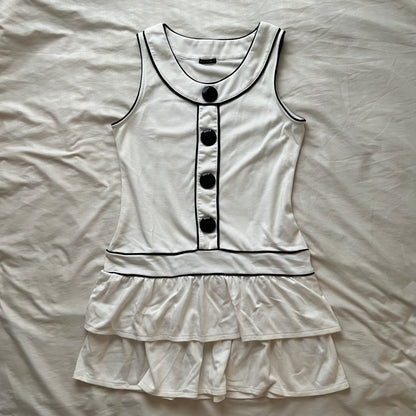 Low Waist button dress