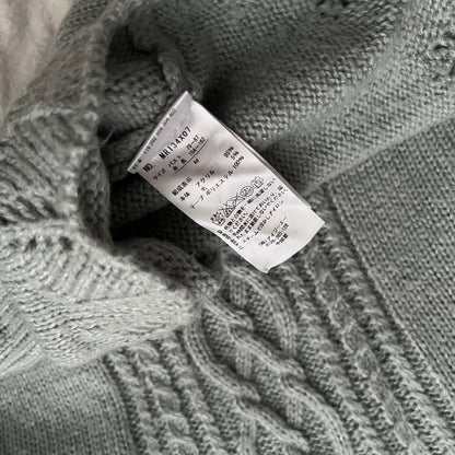 Gray ribbon Sweater