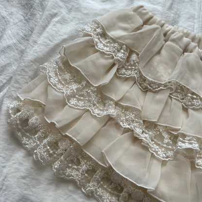 Lace layered bloomers