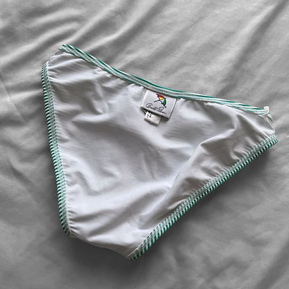 M size•Mint Green stripes bikini Set