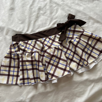 Plaid bikini set