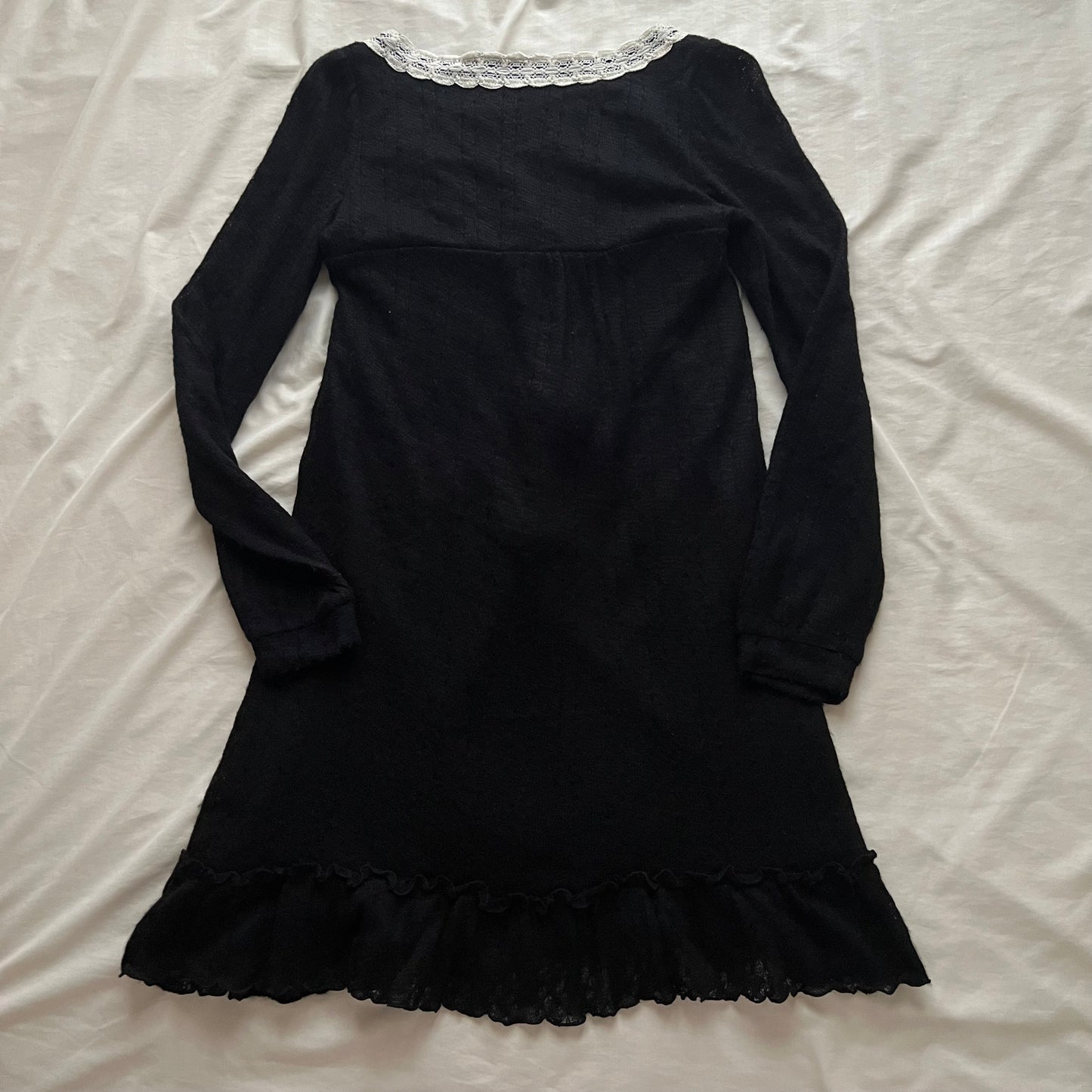 Pompom winter dress