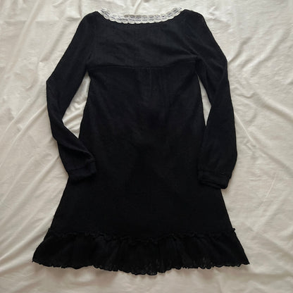 Pompom winter dress