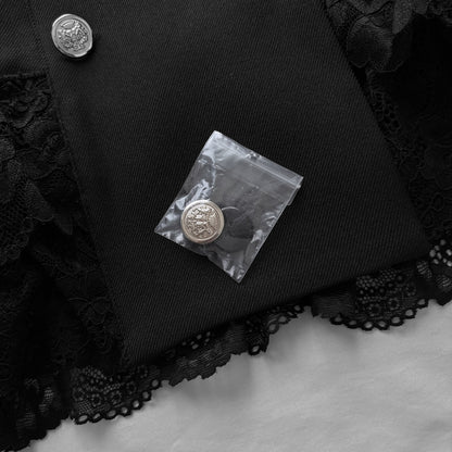 ‘Axes Femme’ Black Romantic Pocho