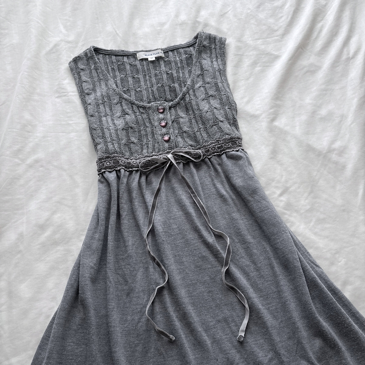 Dolly Grey knit Dress