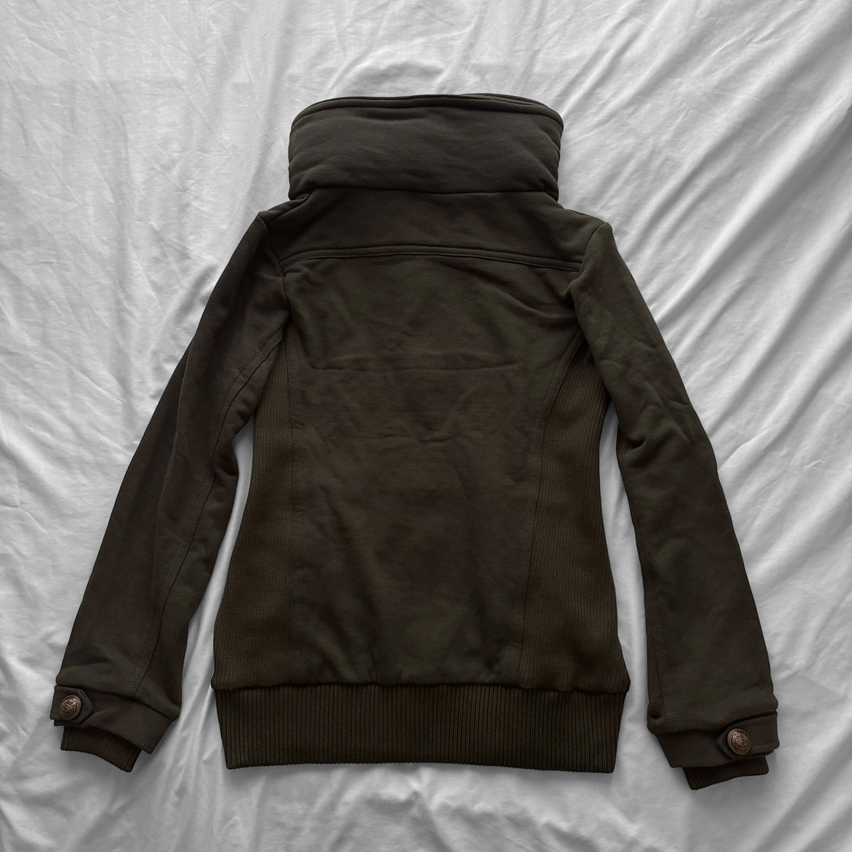 Muted Utility Zip Up Jacket
