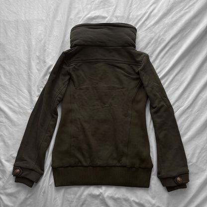 Muted Utility Zip Up Jacket