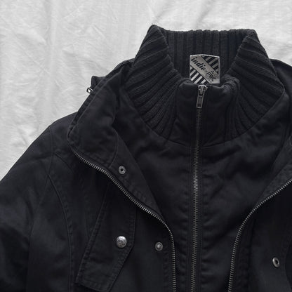 Military Style Hooded Jacket