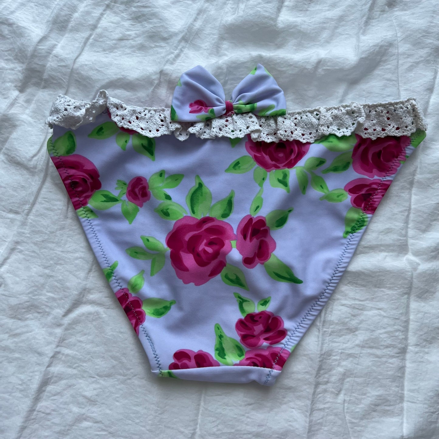 Light Floral lace bikini set