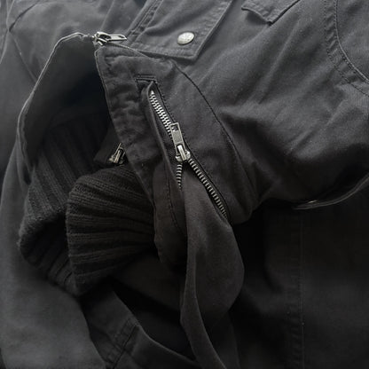 Military Style Hooded Jacket