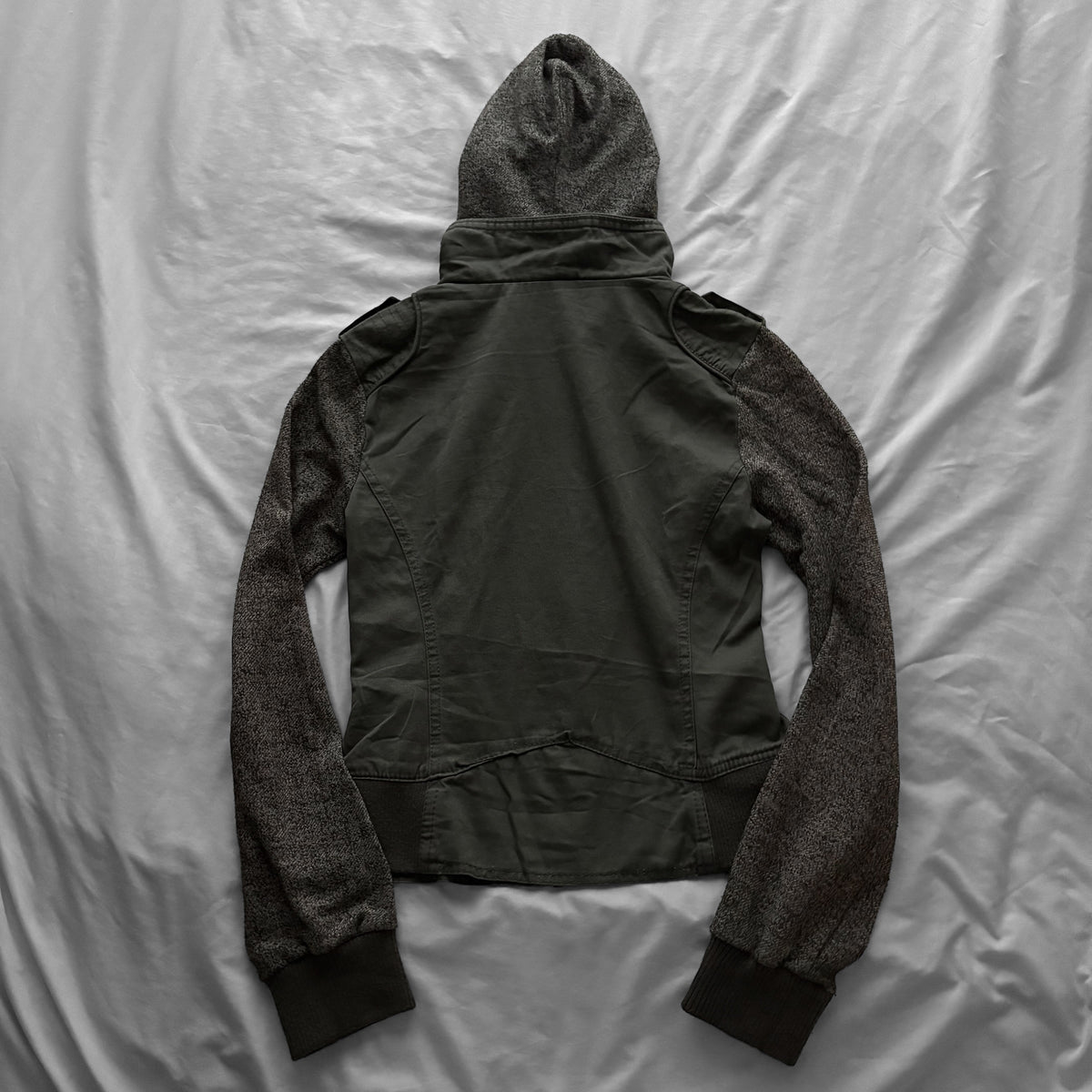 Olive Military-Inspired Jacket