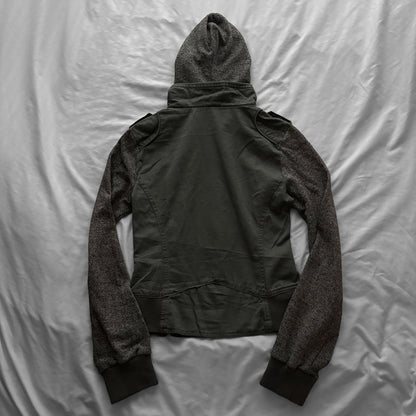 Olive Military-Inspired Jacket