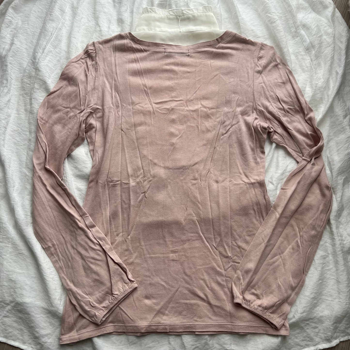 Milkmaid pale pink top
